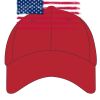 6-Panel Brushed Twill Unstructured Cap Thumbnail