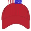 6-Panel Brushed Twill Unstructured Cap Thumbnail