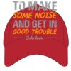 6-Panel Brushed Twill Unstructured Cap Thumbnail
