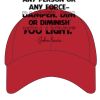 6-Panel Brushed Twill Unstructured Cap Thumbnail