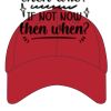 6-Panel Brushed Twill Unstructured Cap Thumbnail