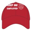6-Panel Brushed Twill Unstructured Cap Thumbnail