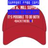 6-Panel Brushed Twill Unstructured Cap Thumbnail