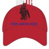 6-Panel Brushed Twill Unstructured Cap Thumbnail