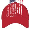 6-Panel Brushed Twill Unstructured Cap Thumbnail