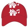 6-Panel Brushed Twill Unstructured Cap Thumbnail