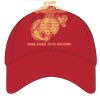 6-Panel Brushed Twill Unstructured Cap Thumbnail