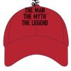 6-Panel Brushed Twill Unstructured Cap Thumbnail