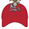 6-Panel Brushed Twill Unstructured Cap Thumbnail