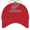 6-Panel Brushed Twill Unstructured Cap Thumbnail