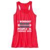 Ladies' Flowy Racerback Tank Thumbnail