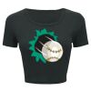 Ladies' Poly-Cotton Crop T-Shirt Thumbnail
