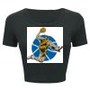 Ladies' Poly-Cotton Crop T-Shirt Thumbnail