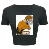 Ladies' Poly-Cotton Crop T-Shirt Thumbnail