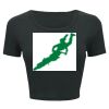Ladies' Poly-Cotton Crop T-Shirt Thumbnail
