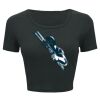 Ladies' Poly-Cotton Crop T-Shirt Thumbnail