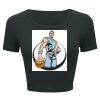 Ladies' Poly-Cotton Crop T-Shirt Thumbnail