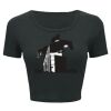 Ladies' Poly-Cotton Crop T-Shirt Thumbnail