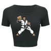 Ladies' Poly-Cotton Crop T-Shirt Thumbnail