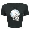 Ladies' Poly-Cotton Crop T-Shirt Thumbnail