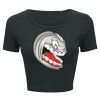 Ladies' Poly-Cotton Crop T-Shirt Thumbnail