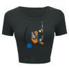 Ladies' Poly-Cotton Crop T-Shirt Thumbnail