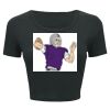 Ladies' Poly-Cotton Crop T-Shirt Thumbnail