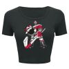 Ladies' Poly-Cotton Crop T-Shirt Thumbnail