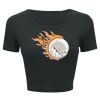 Ladies' Poly-Cotton Crop T-Shirt Thumbnail