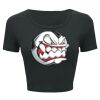 Ladies' Poly-Cotton Crop T-Shirt Thumbnail