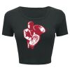 Ladies' Poly-Cotton Crop T-Shirt Thumbnail