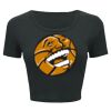 Ladies' Poly-Cotton Crop T-Shirt Thumbnail