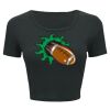 Ladies' Poly-Cotton Crop T-Shirt Thumbnail