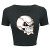 Ladies' Poly-Cotton Crop T-Shirt Thumbnail