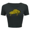 Ladies' Poly-Cotton Crop T-Shirt Thumbnail