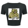 Ladies' Poly-Cotton Crop T-Shirt Thumbnail