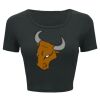 Ladies' Poly-Cotton Crop T-Shirt Thumbnail