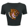 Ladies' Poly-Cotton Crop T-Shirt Thumbnail