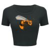 Ladies' Poly-Cotton Crop T-Shirt Thumbnail