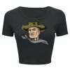 Ladies' Poly-Cotton Crop T-Shirt Thumbnail