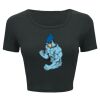 Ladies' Poly-Cotton Crop T-Shirt Thumbnail