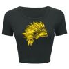 Ladies' Poly-Cotton Crop T-Shirt Thumbnail