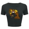 Ladies' Poly-Cotton Crop T-Shirt Thumbnail