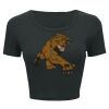 Ladies' Poly-Cotton Crop T-Shirt Thumbnail