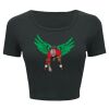 Ladies' Poly-Cotton Crop T-Shirt Thumbnail