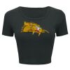 Ladies' Poly-Cotton Crop T-Shirt Thumbnail