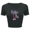 Ladies' Poly-Cotton Crop T-Shirt Thumbnail