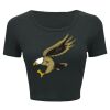 Ladies' Poly-Cotton Crop T-Shirt Thumbnail