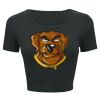 Ladies' Poly-Cotton Crop T-Shirt Thumbnail