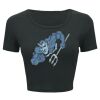 Ladies' Poly-Cotton Crop T-Shirt Thumbnail